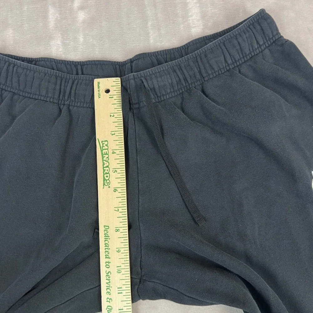Nike Pants Womens XL Black Club Fleece Jogger Mid‎ Rise Gym Lounge Comfort